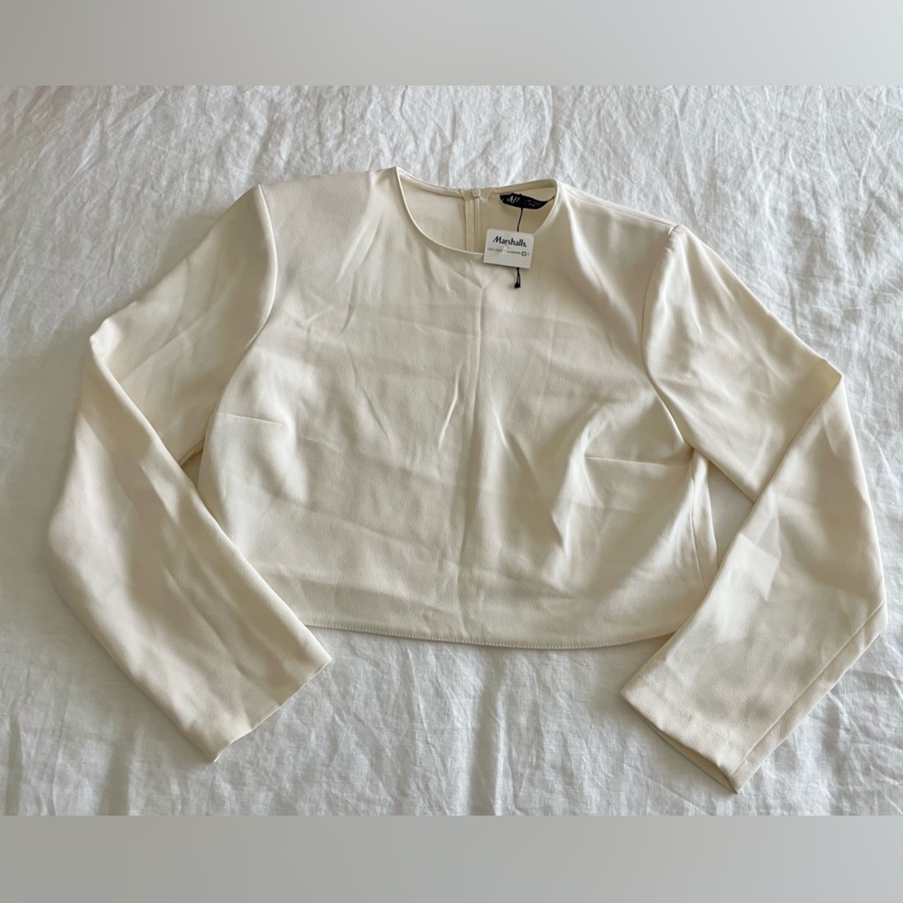 Zara Cropped Blouse